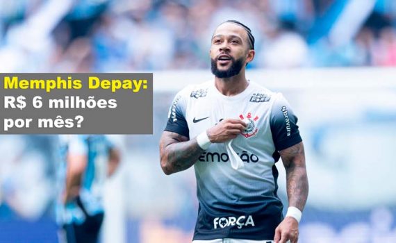Memphis Depay: R$ 6 milhões por mês?
