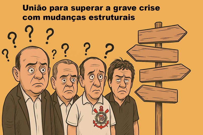 Corinthians: União para superar a grave crise com mudanças estruturais