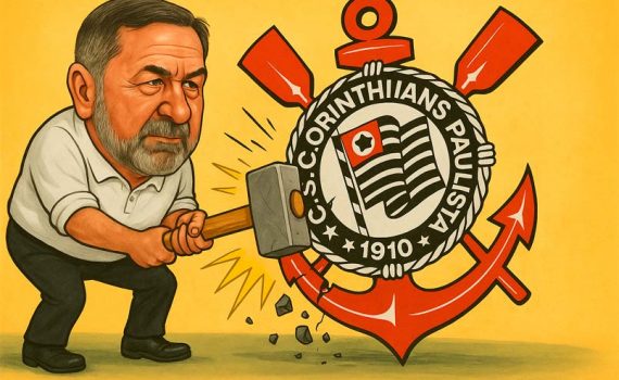 Augusto Melo querendo destruir o Corinthians
