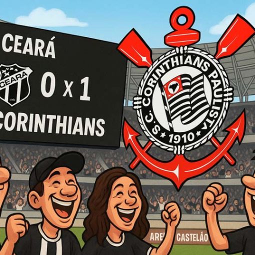Ceará 0 x 1 Corinthians: Vitória para dar um pouco de tranquilidade ao elenco