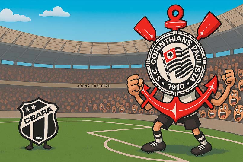 Ceará x Corinthians: Torcida cobra melhores resultados