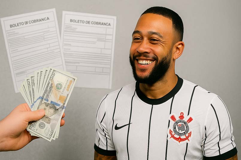 Dívida enorme + Custo Memphis Depay