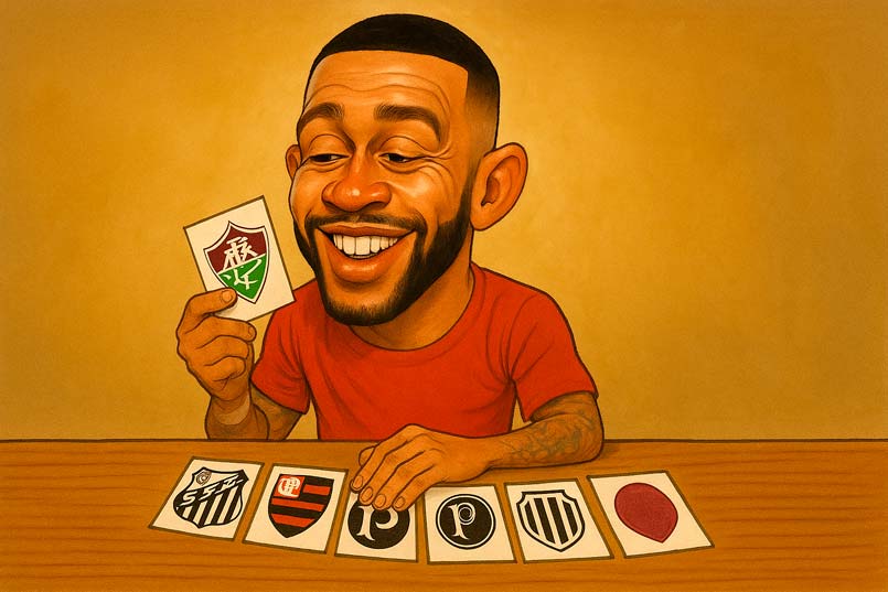 Memphis Depay, escolhendo jogos?
