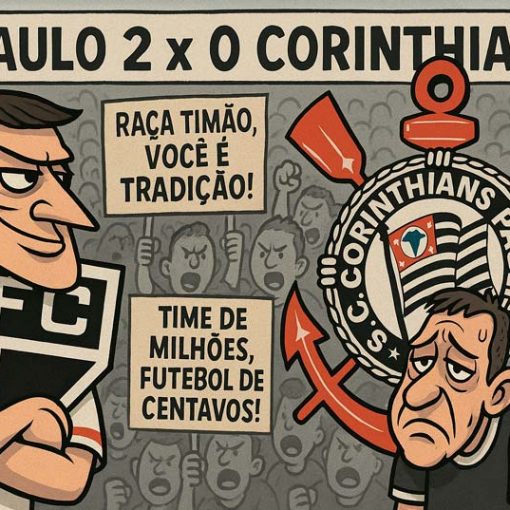São Paulo 2 x 0 Corinthians: Cadê a Raça Corinthiana!