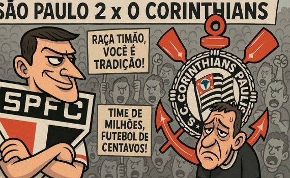 São Paulo 2 x 0 Corinthians: Cadê a Raça Corinthiana!