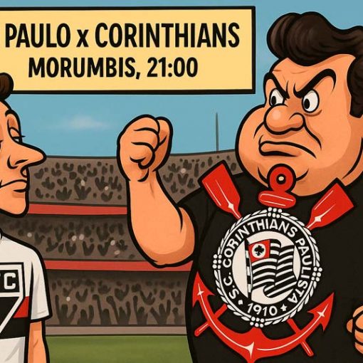 São Paulo x Corinthians, às 21 horas, no Morumbis