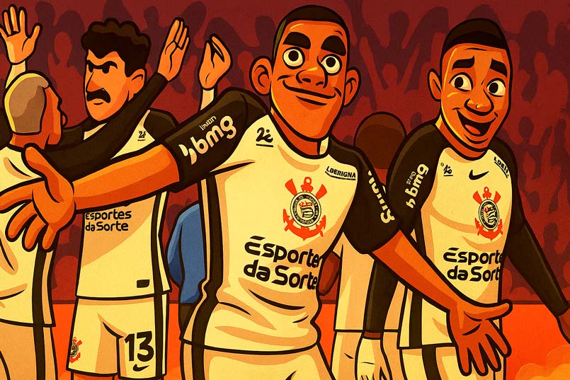 Gui Negão decide e Corinthians vence o Athético-PR por 1 a 0