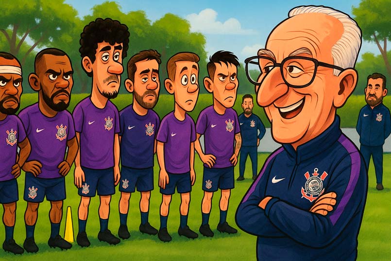 Dorival Junior, treinos e definição dos titulares