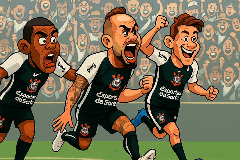 Vasco 2 x 3 Corinthians: Vitória fundamental no Brasileirão 2025