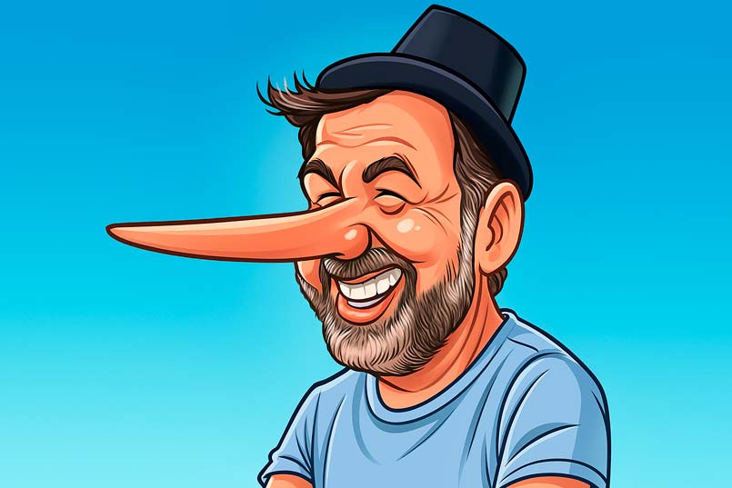 Augusto Melo destilando inverdades