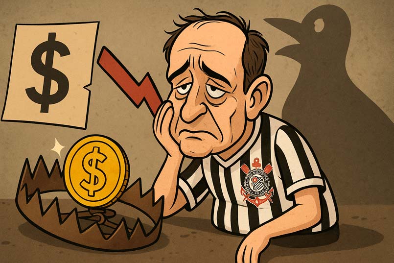 Ingredientes da péssima situação financeira Corinthiana
