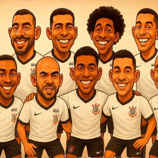 Reapresentação do elenco Corinthiano