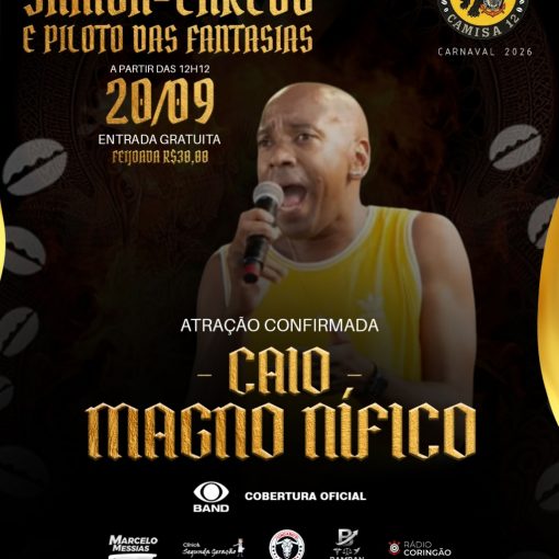 G.R.C.E.S. Camisa 12: Lançamento do Samba-Enredo e Pilotos das Fantasias para o Carnaval 2026