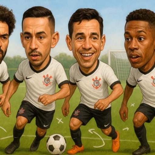 Corinthians intensificando os treinamentos