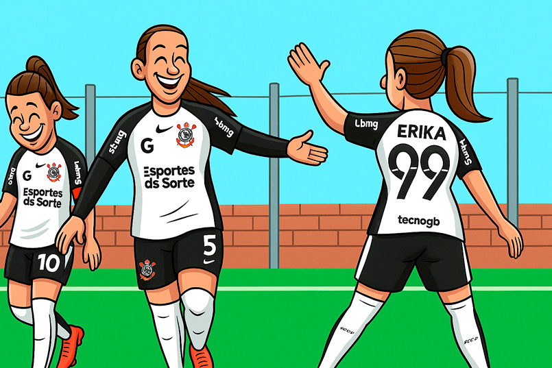 As Brabas massacrando: 11 x 0