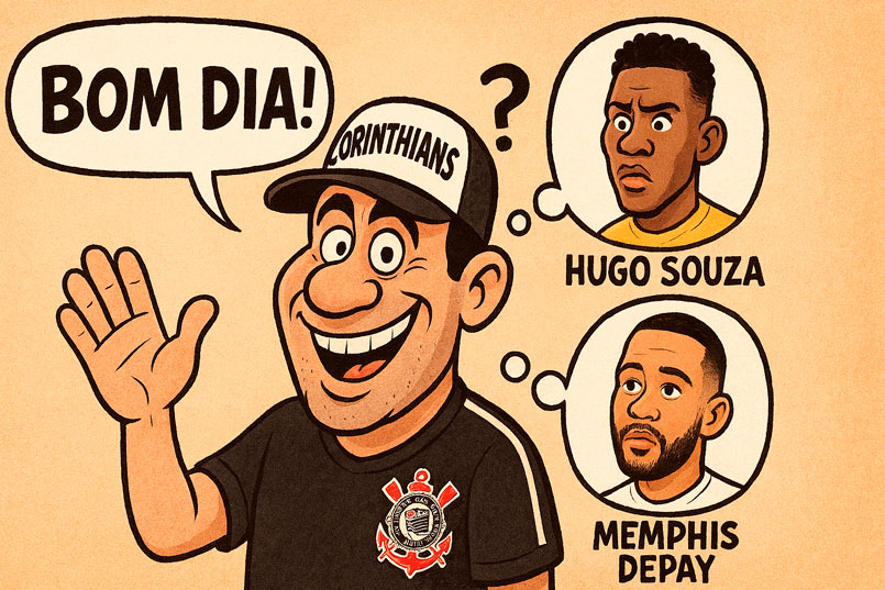 Hugo Souza ainda é dúvida e Memphis devendo