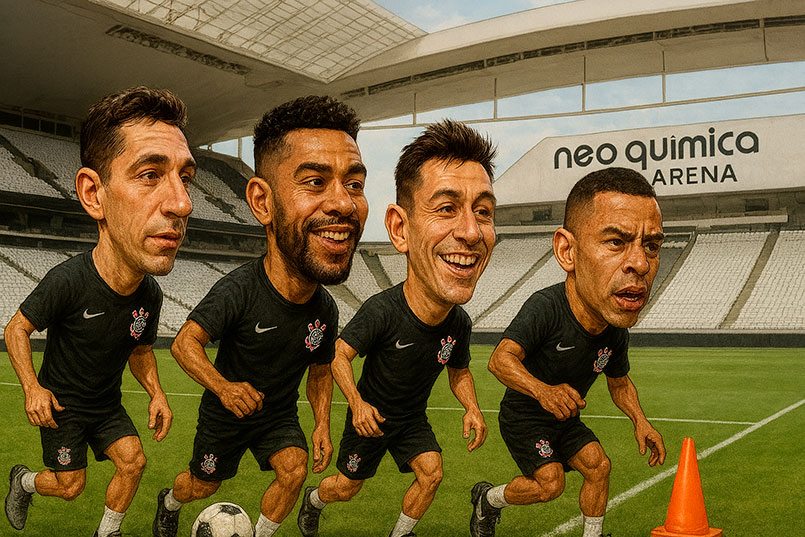 Preparativos finais para Vitória x Corinthians