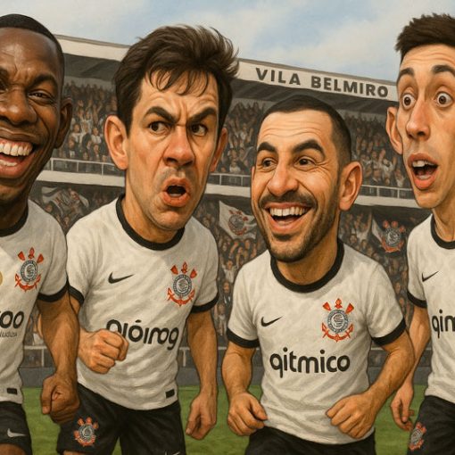 Hoje tem Santos x Corinthians, na Vila Belmiro