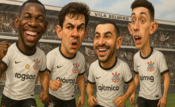 Hoje tem Santos x Corinthians, na Vila Belmiro