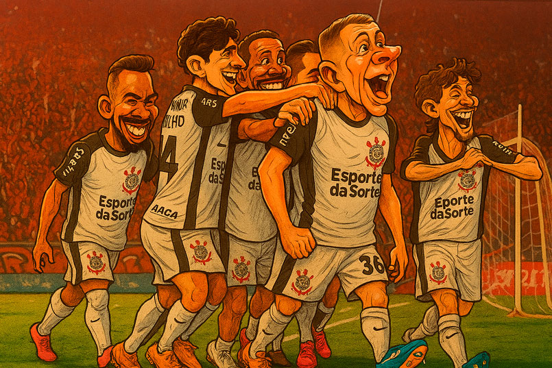 Vitória 0 x 1 Corinthians: Charles garante a vitória do Timão no final da partida