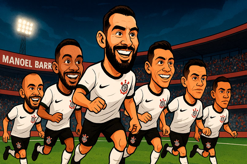 Hoje tem Vitória x Corinthians no Barradão