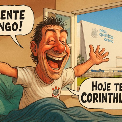 Hoje tem Corinthians x Ceará na Neo Química Arena, às 16 horas