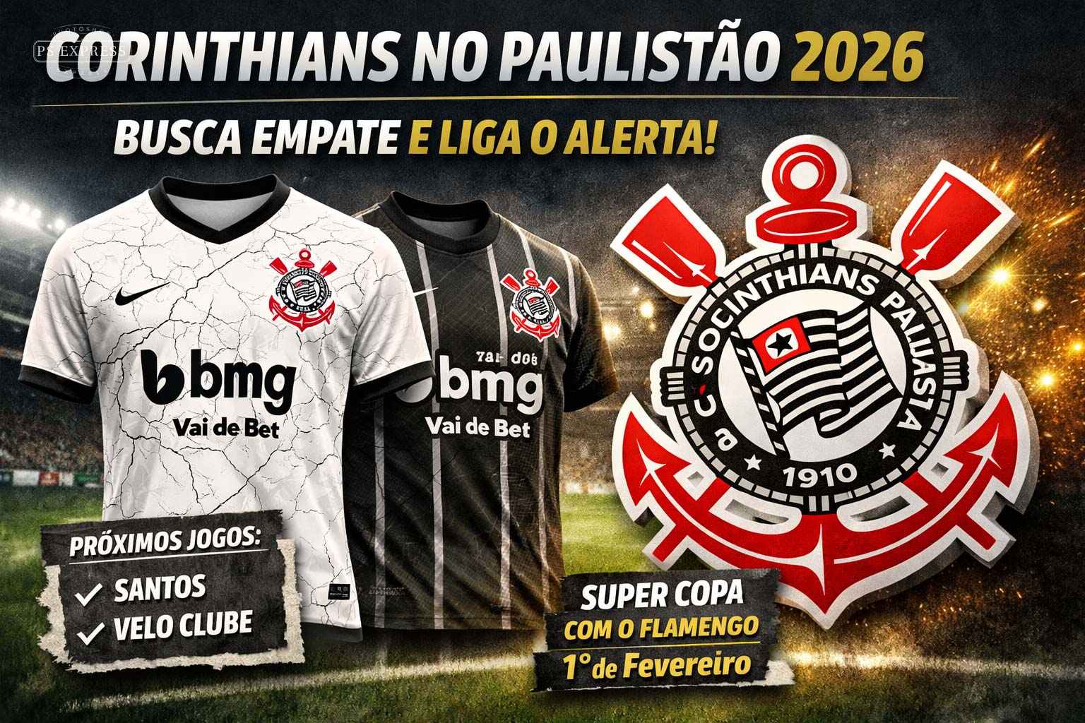 Corinthians busca empate no fim contra o São Paulo e liga sinal de alerta no Paulistão 2026