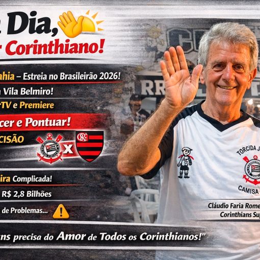 CORINTHIANS x Bahia – estreia no Brasileirão 2026 (onde assistir)