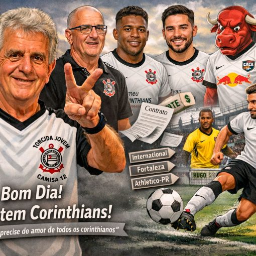 Corinthians encara o Red Bull Bragantino fora de casa em duelo decisivo pela segunda rodada