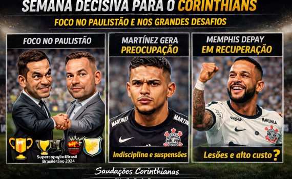 Semana decisiva no Campeonato Paulista: foco total do Corinthians antes dos grandes desafios