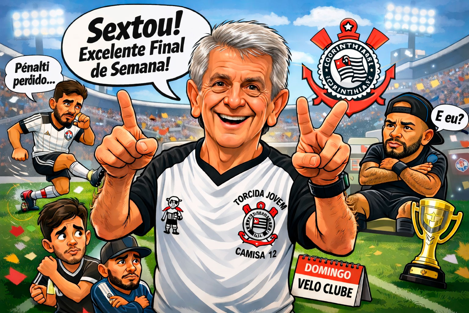 Corinthians empata com o Santos nos acréscimos e liga sinal de alerta no Paulistão