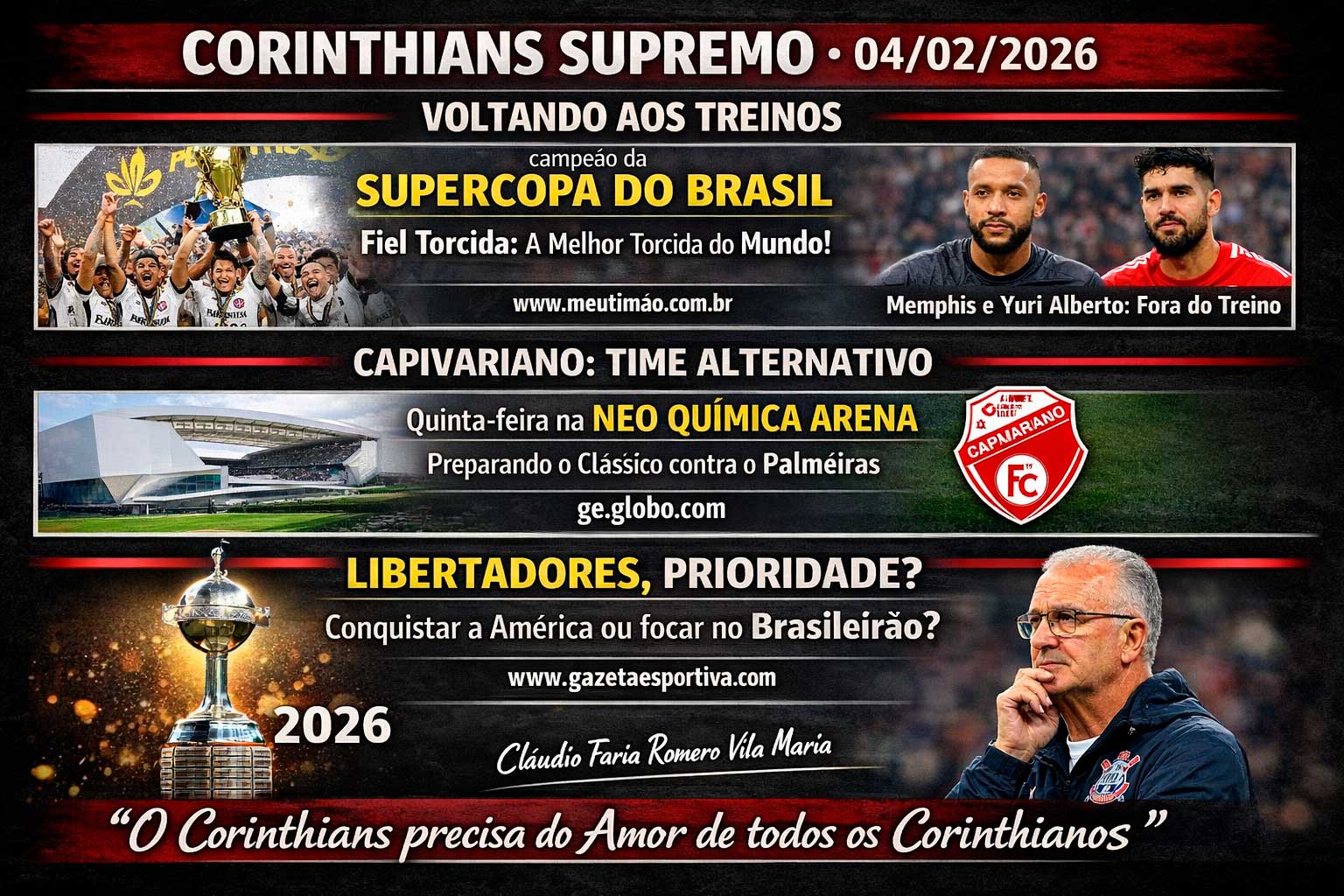 Corinthians: Voltando aos treinos