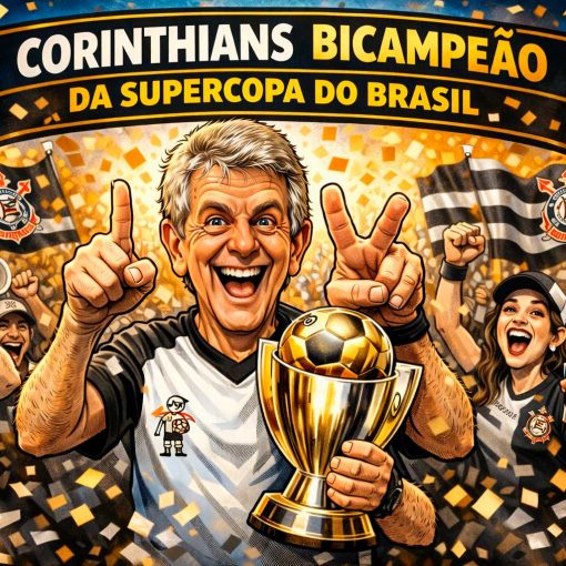Corinthians bicampeão da Supercopa do Brasil: festa da Fiel Torcida e vitória marcante sobre o Flamengo