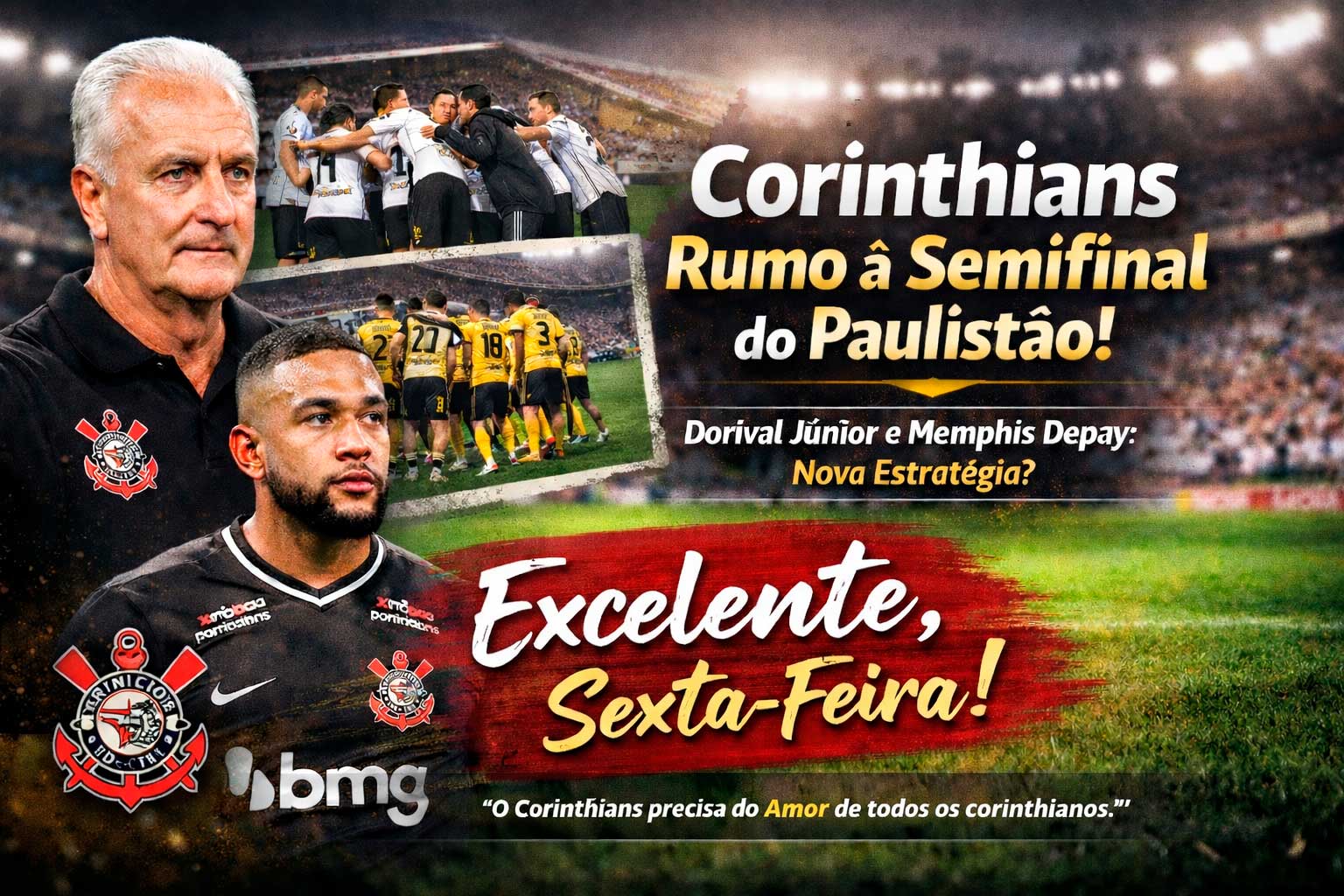 Corinthians: foco no Novorizontino