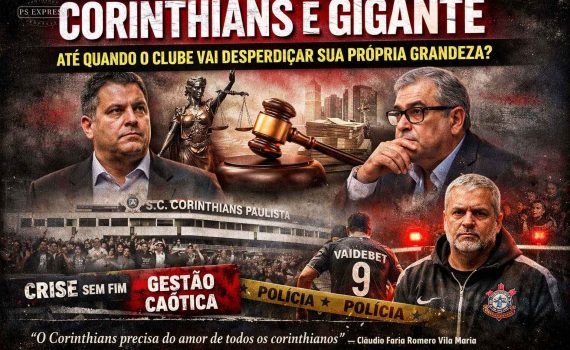 Corinthians é gigante: até quando o clube vai desperdiçar a sua própria grandeza?