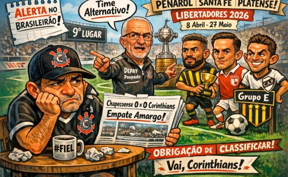 Chapecoense 0 x 0 Corinthians: empate freia reação no Brasileirão e liga alerta para a Libertadores 2026