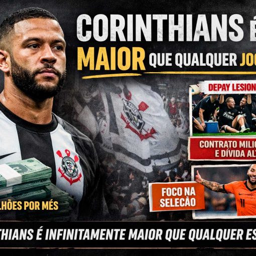 Corinthians é maior que qualquer estrela: o alto custo de Memphis Depay e a cobrança por mais compromisso