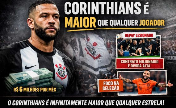 Corinthians é maior que qualquer estrela: o alto custo de Memphis Depay e a cobrança por mais compromisso