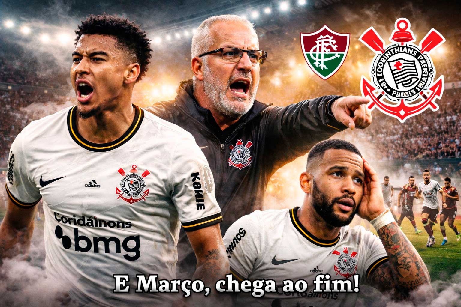 Corinthians inicia maratona decisiva contra o Fluminense, pode ter Lingard e liga alerta com Memphis Depay