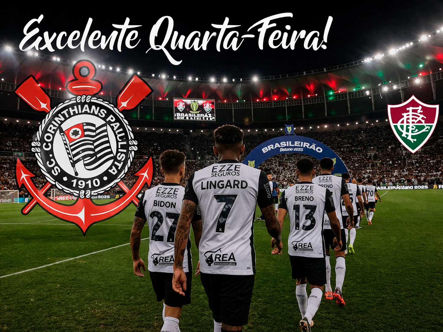 Fluminense x Corinthians hoje: Timão inicia maratona decisiva no Maracanã, pode ter Lingard e monitora cenário de Breno Bidon