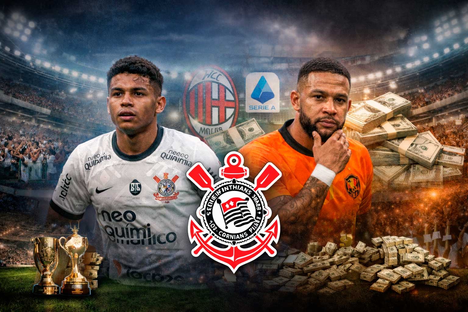 André fica no Corinthians? Clube repensa venda, avalia proposta do Milan e já projeta o futuro no Brasileirão
