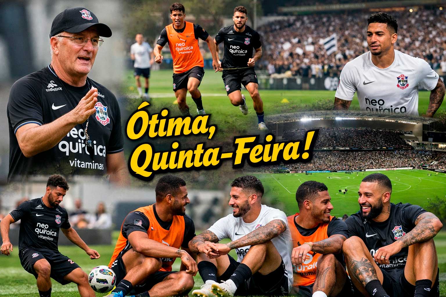 Dorival Júnior acelera treinos e recuperação no Corinthians: reforços no radar e foco total nos 3 pontos contra o Coritiba