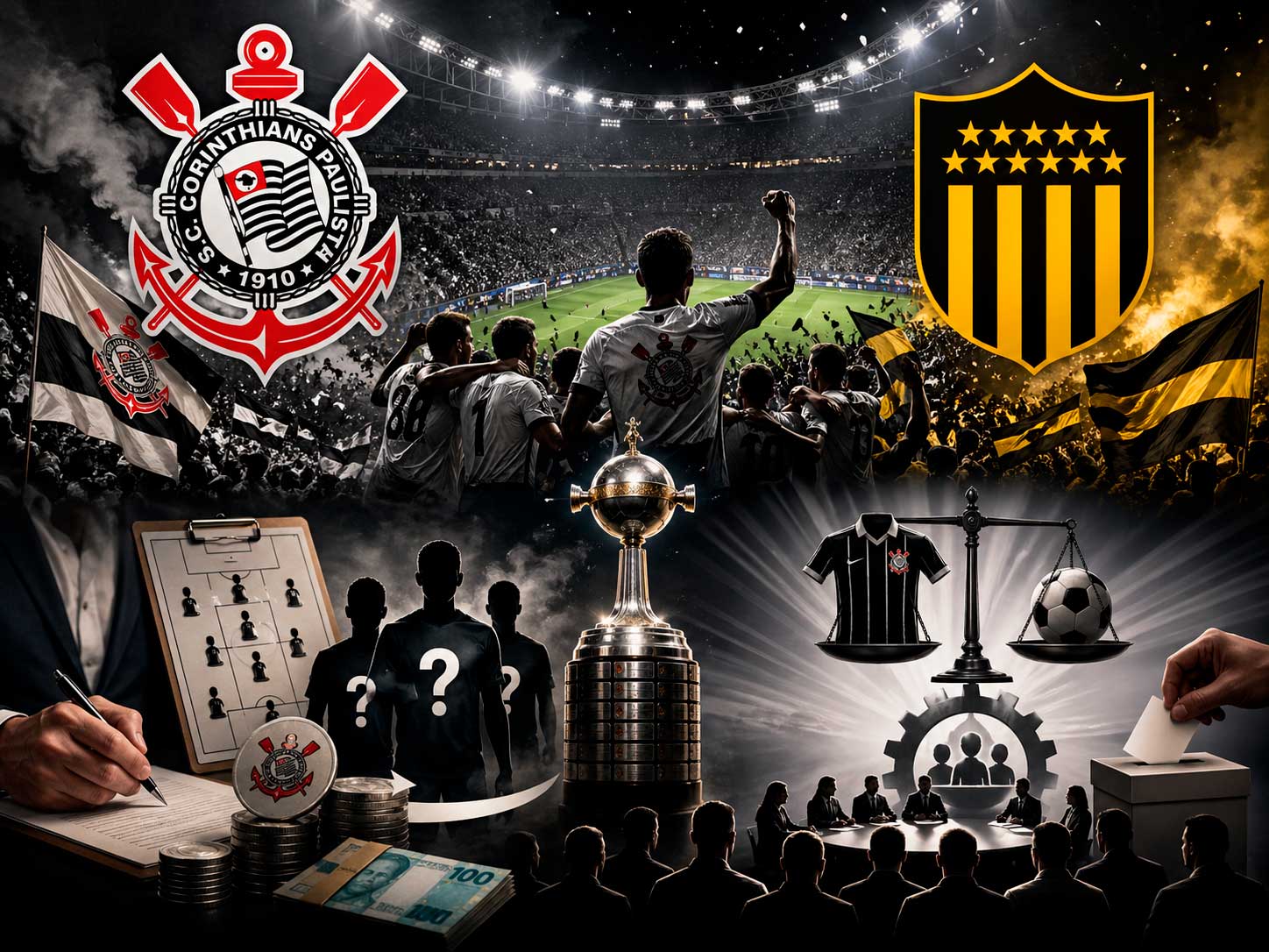 Corinthians x Peñarol