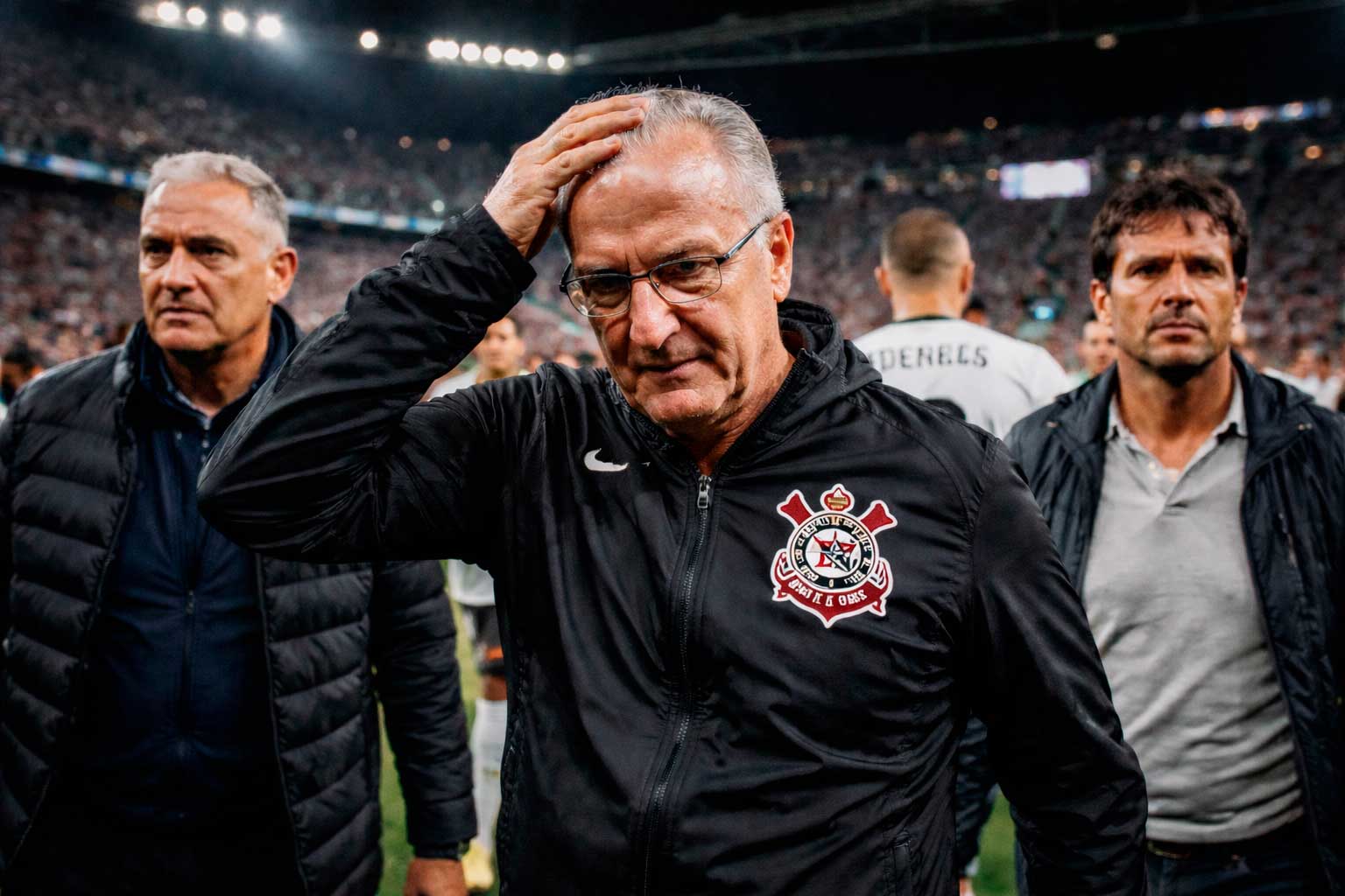 Corinthians afunda no Brasileirão, perde para o Internacional e demite Dorival Júnior em meio ao caos