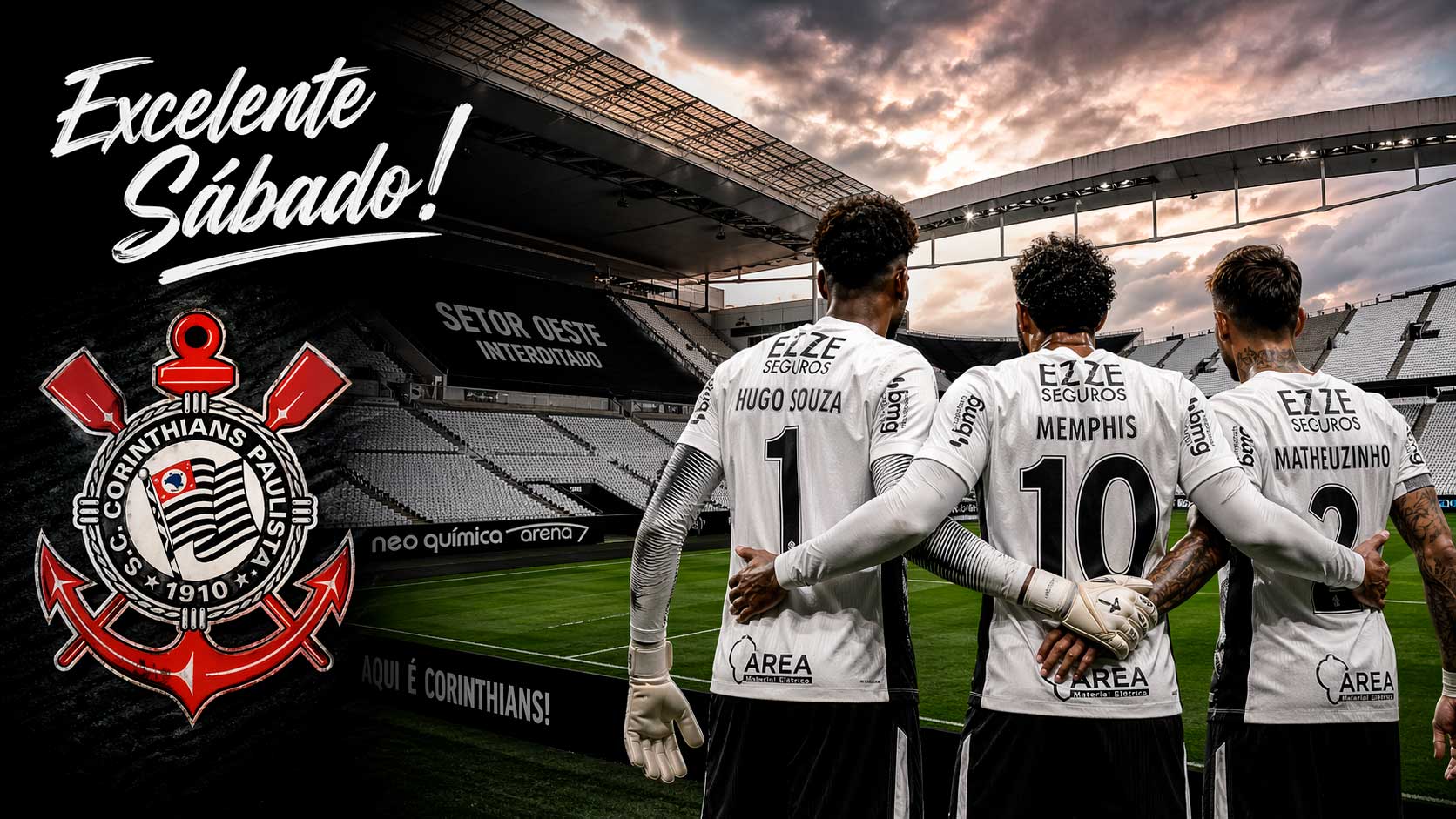 Preparativos para Corinthians x Vasco. E mudanças nas punições.