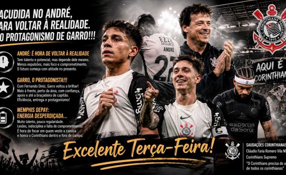 Sacudida no André, para voltar à realidade. E o protagonismo de Garro!!!