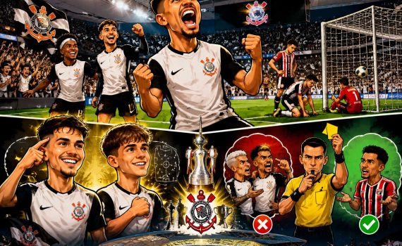 Corinthians 3 x 2 São Paulo: ufa!!!