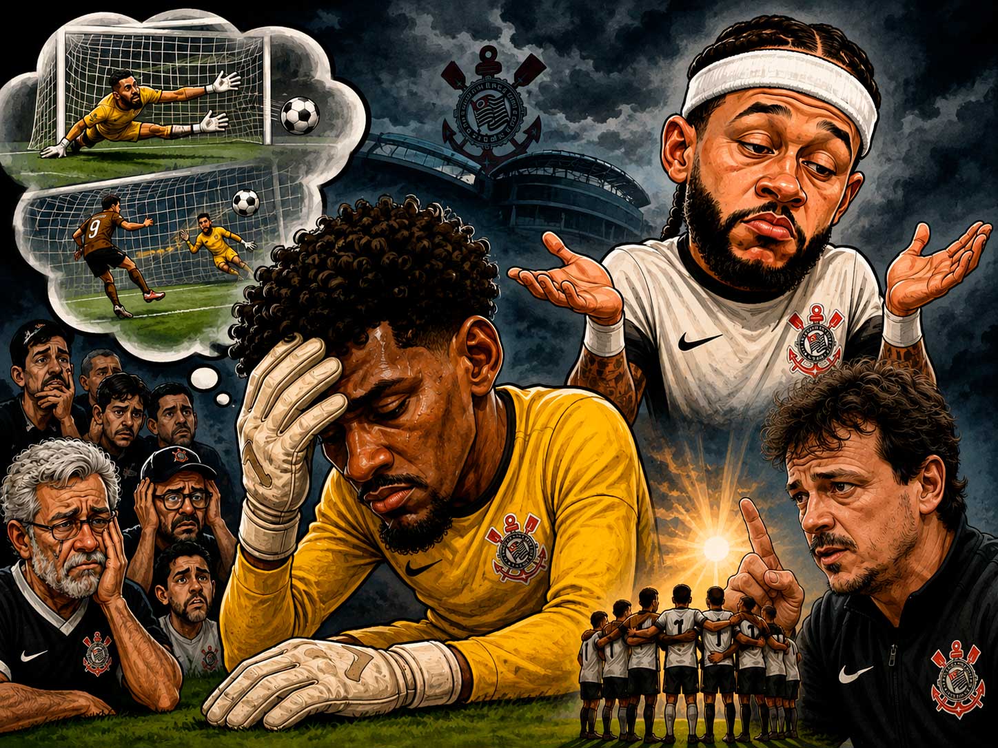 Corinthians 0 x 2 Platense: atuação horrível…