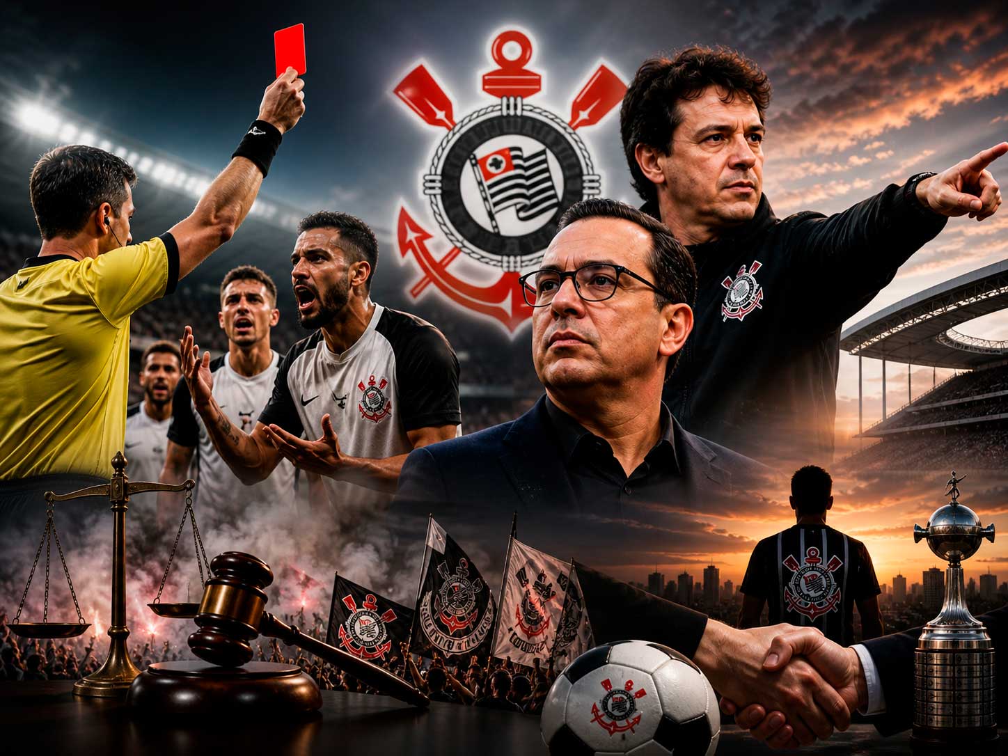 Marcelo Paz, irritado com a arbitragem. E sequência de jogos