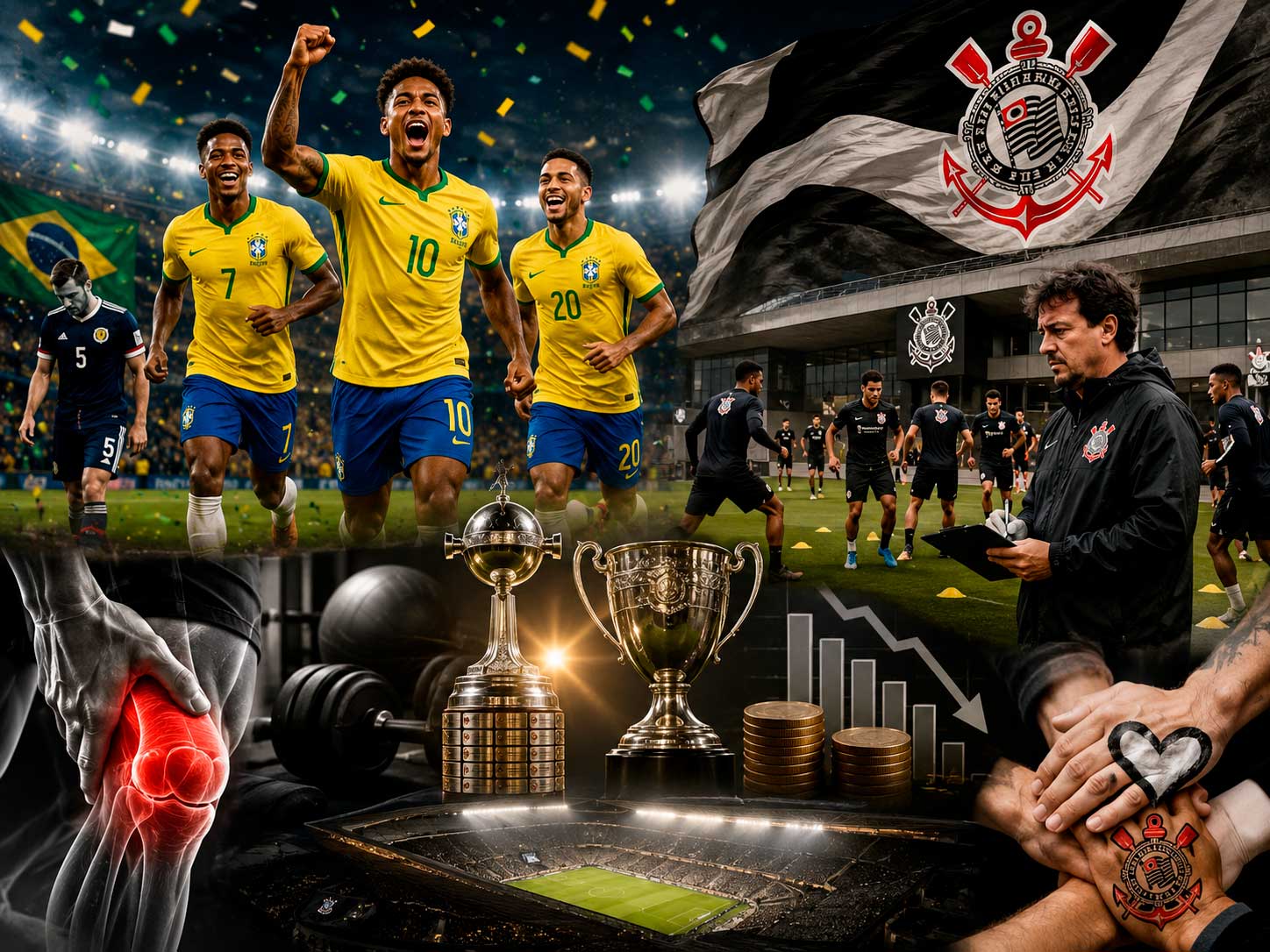 De Corinthiano para Corinthiano: Brasil 3 x 0 Escócia!!! E o Corinthians voltando aos treinos…